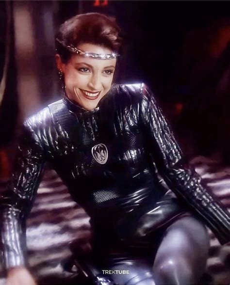 Nana Visitor Breasts Scene in Star Trek: Deep Space Nine